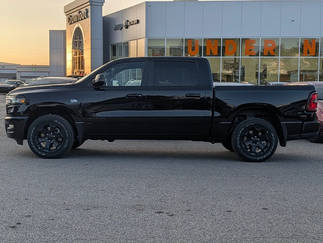 New 2026 Black RAM Sport - - 5.7L HEMI eTorque - Trailer Brake Ctrl - 3.92 Rear Axle - All-Weather Mats & More! image 5