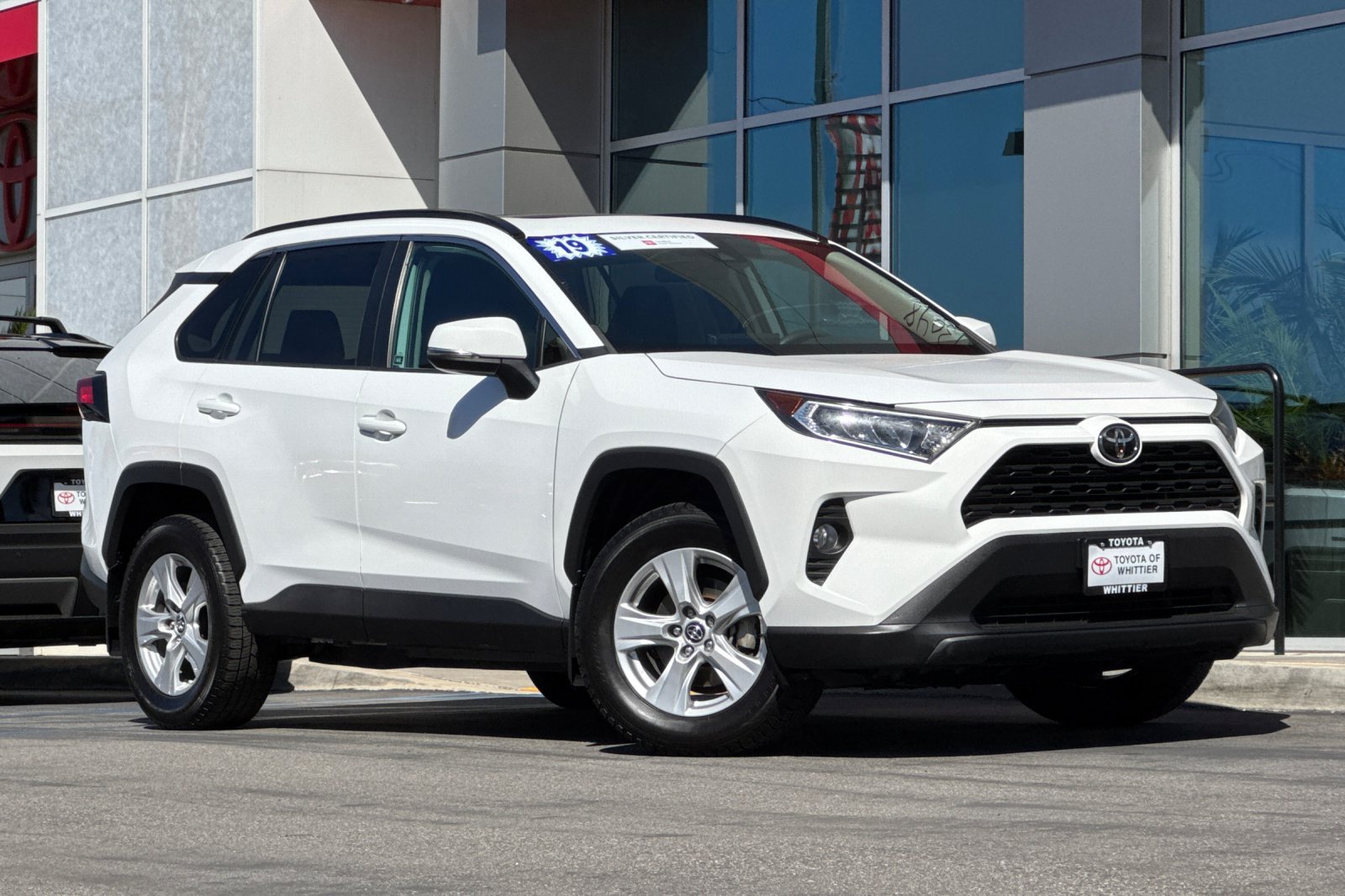 Certified Used 2019 White Toyota XLE image 2