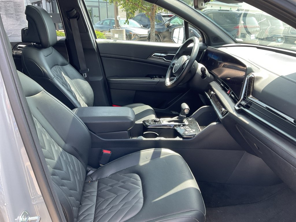 Certified Used 2024 Wolf Gray/Ebony Black Roof Kia X-Pro Prestige image 12