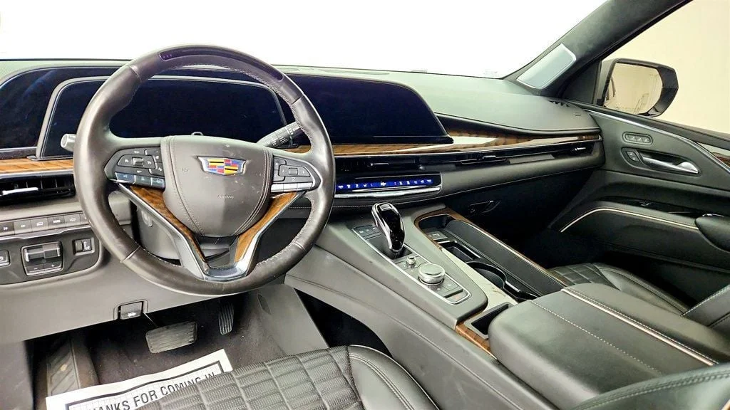 Used 2023 Argent Silver Metallic Cadillac 4WD Sport Platinum w/ Onyx Pkg & Super Cruise image 13