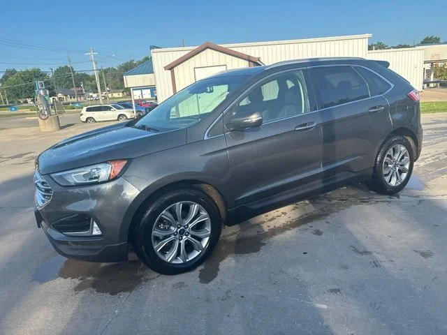 Used 2019 Ford Edge Titanium with VIN 2FMPK3K92KBC20291 for sale in Kansas City