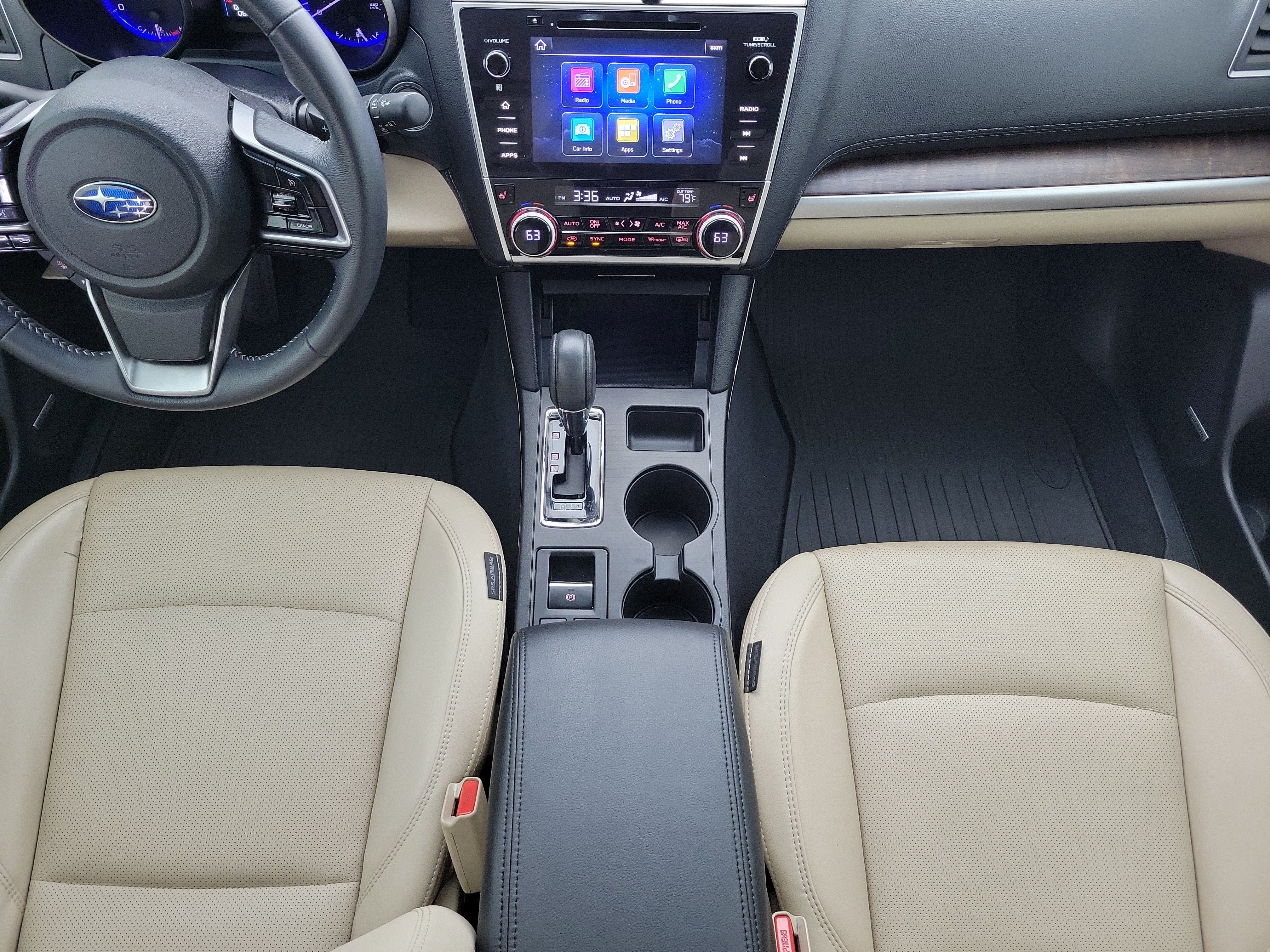 Used 2018 Crystal Black Pearl Subaru 3.6R image 17