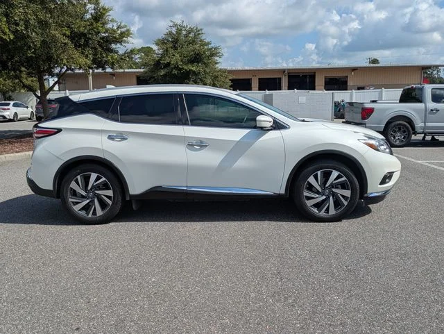 Certified Used 2017 White Nissan Platinum image 2