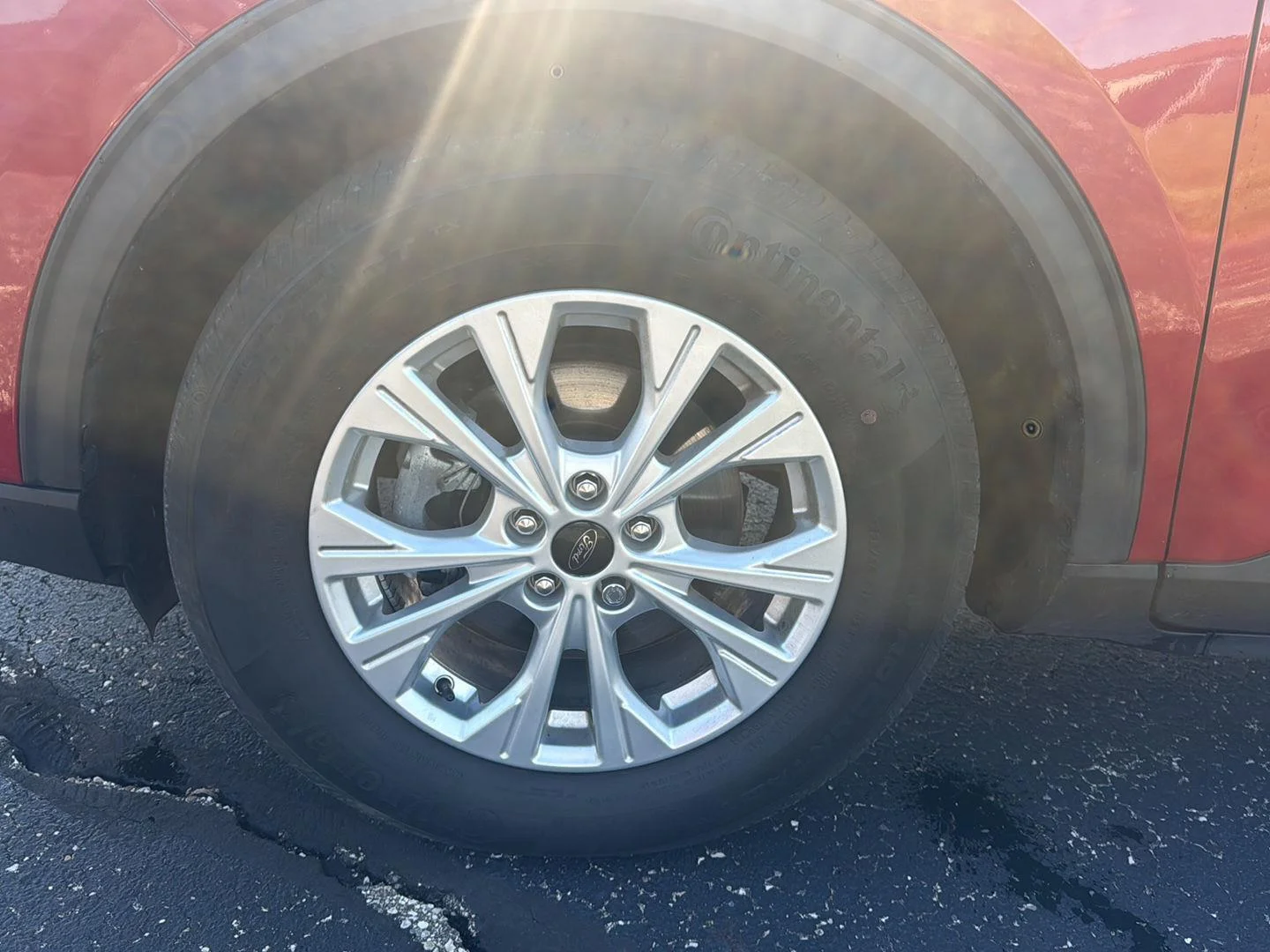 Used 2023 Rapid Red Metallic Tinted Clearcoat Ford Active image 12