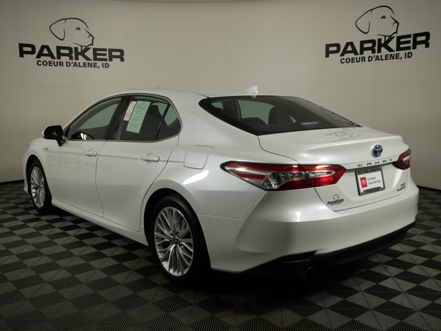 Certified Used 2020 Wind Chill Pearl Toyota Hybrid XLE image 7