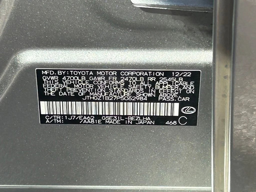 Certified Used 2023 Silver Lexus 350 F SPORT image 42