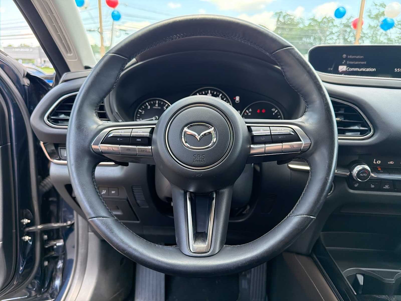 Used 2023 Deep Crystal Blue Mica Mazda 2.5 Turbo Premium Package image 24
