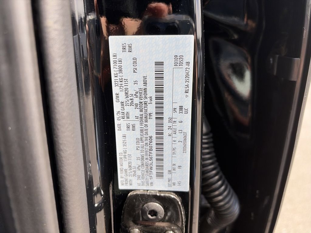 New 2026 Agate Black Metallic Ford XLT image 37