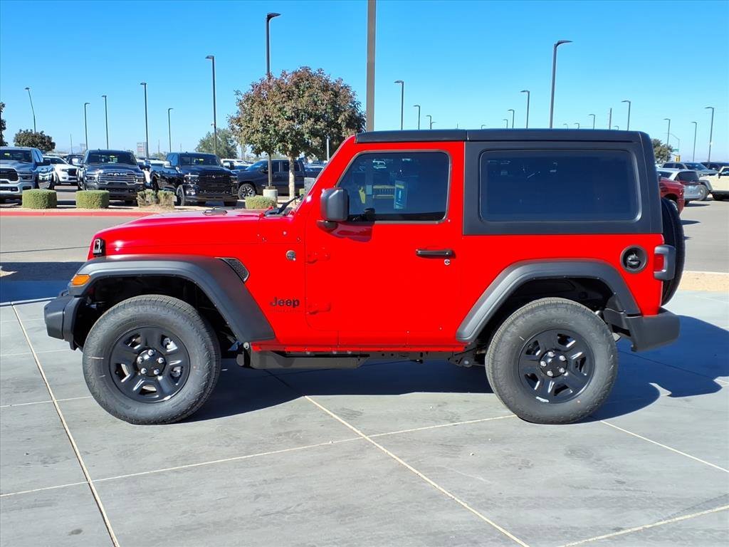 New 2026 Firecracker Red Clear-Coat Exterior Paint Jeep Sport image 3