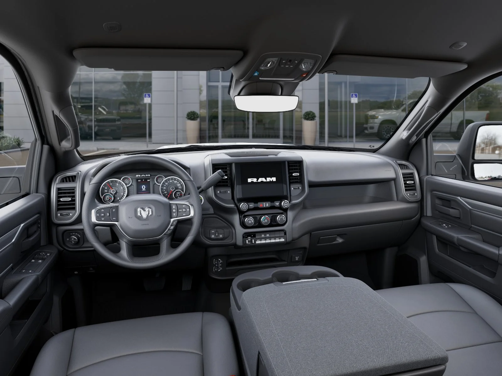 New 2025 Bright White Clearcoat RAM Tradesman image 30