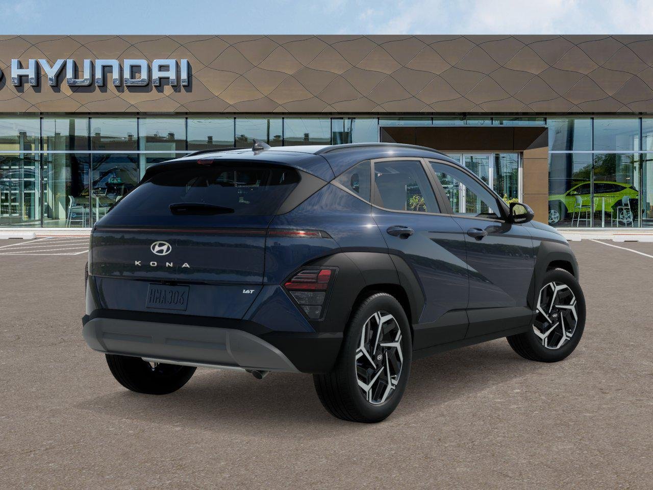 New 2027 Denim Blue Pearl Hyundai SEL Premium FWD image 4