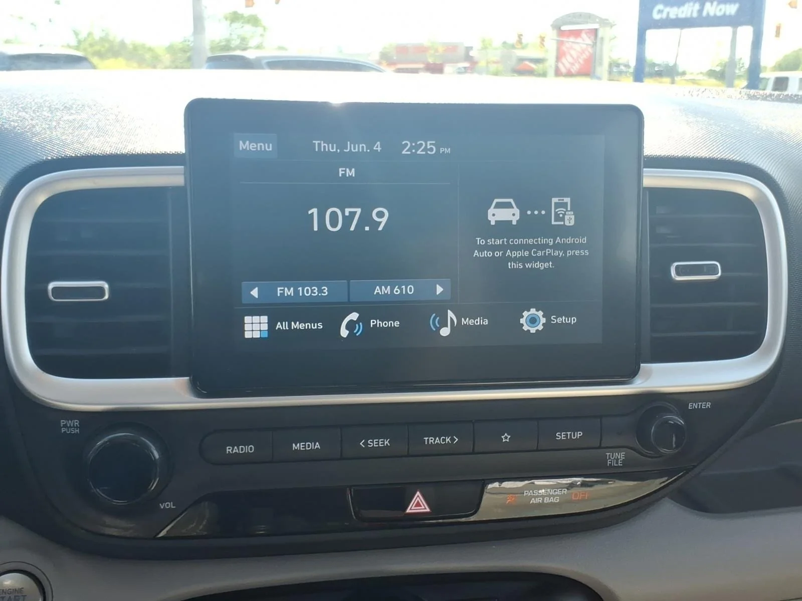 Used 2025 Intense Blue Hyundai SEL image 18