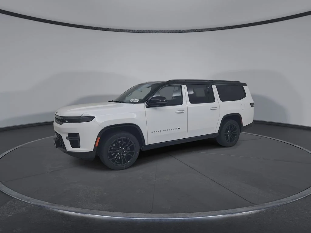 New 2026 Bright White Clear-Coat Exterior Paint Jeep Summit Obsidian image 9