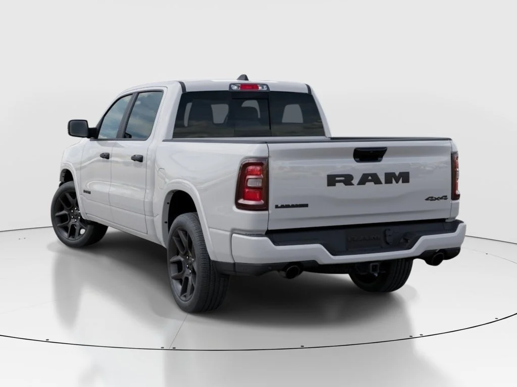 New 2026 Bright White Clear-Coat Exterior Paint RAM Laramie image 3