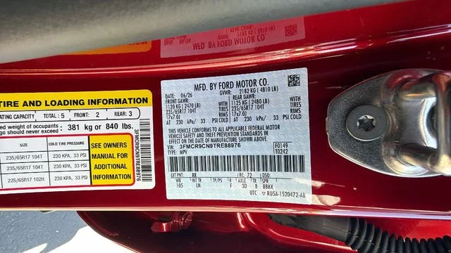 New 2026 Red Ford Outer Banks image 34