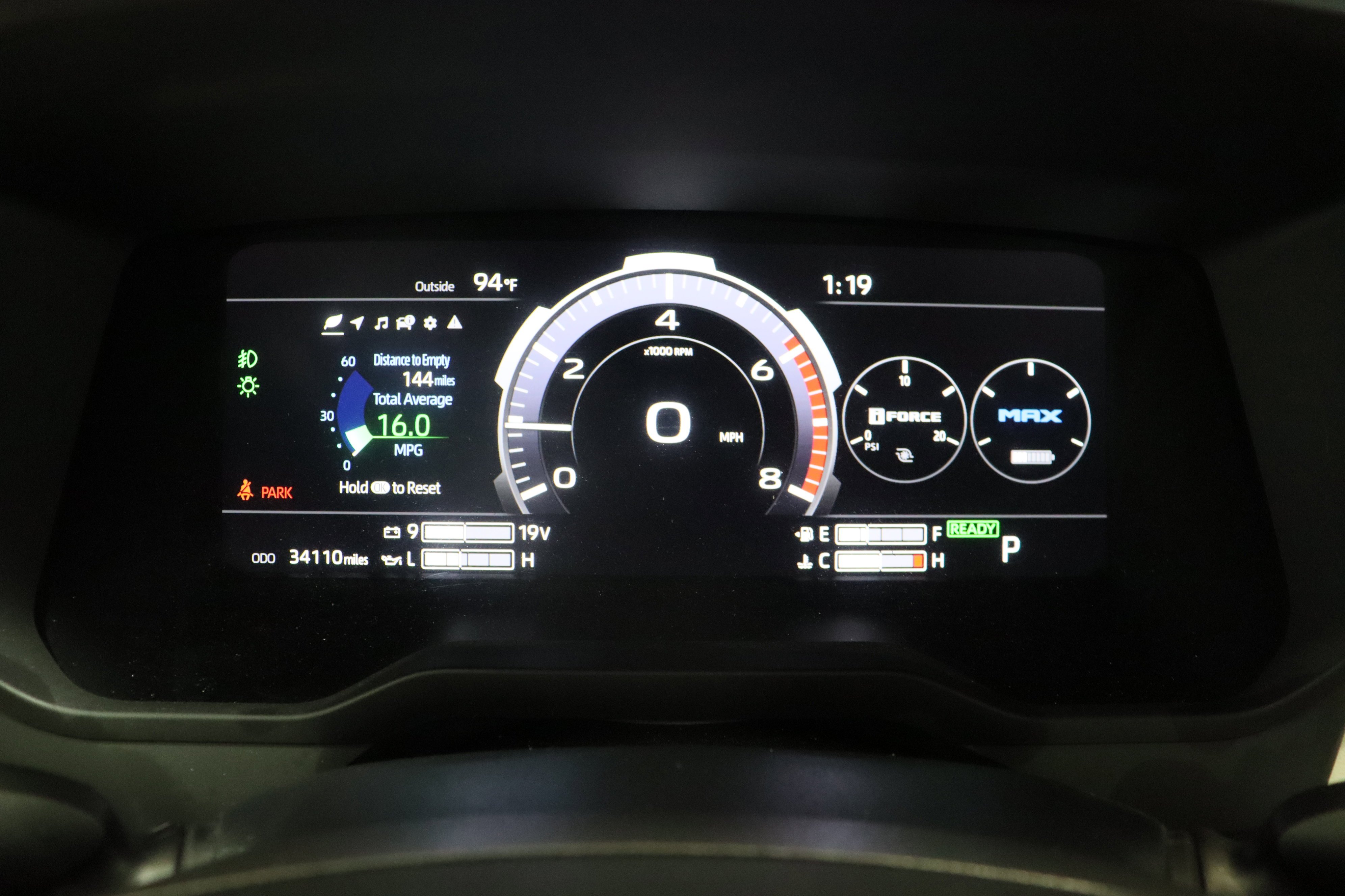 Used 2023 Supersonic Red Toyota 1794 Edition Hybrid 3.4T image 46