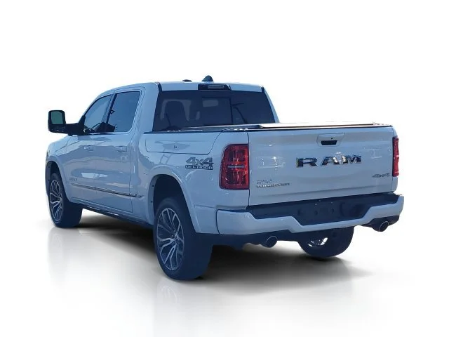 Used 2025 Bright White Clearcoat Ram Tungsten image 5