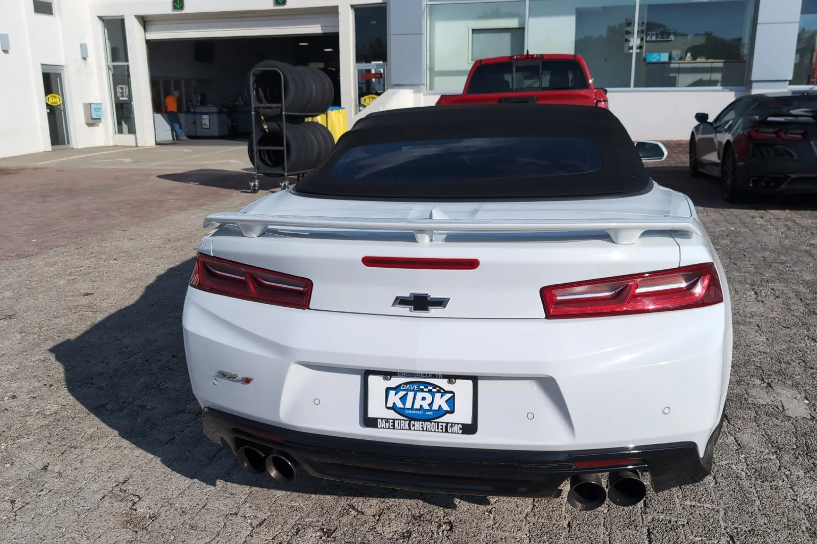 Used 2018 SUMMIT WHITE Chevrolet ZL1 image 7