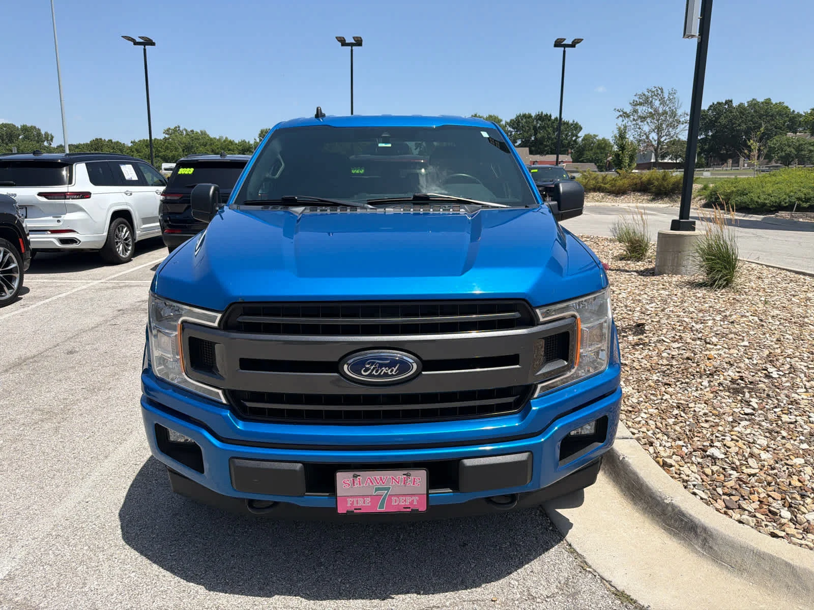 Used 2019 Velocity Blue Metallic Ford XLT image 2