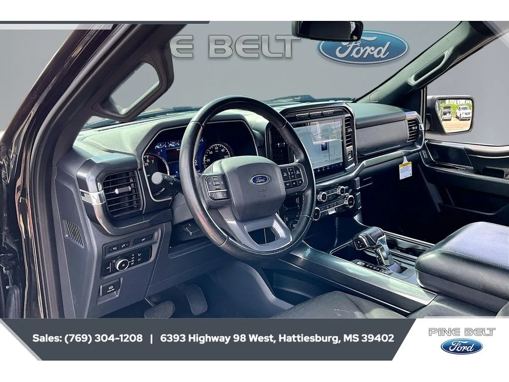 Certified Used 2023 Agate Black Metallic Ford XLT image 13