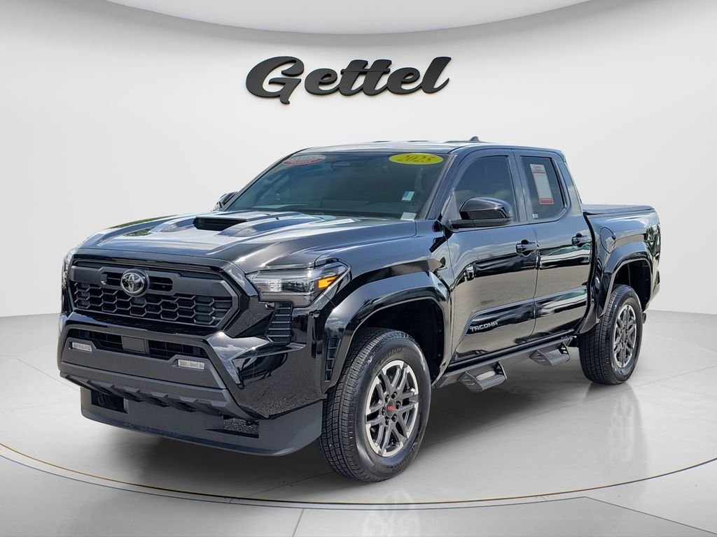 Certified Used 2025 Black Toyota TRD Sport image 1
