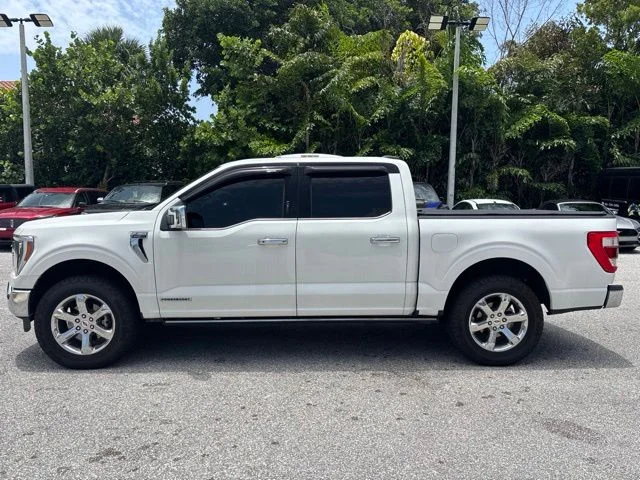 Certified Used 2021 Star White Ford Lariat image 10