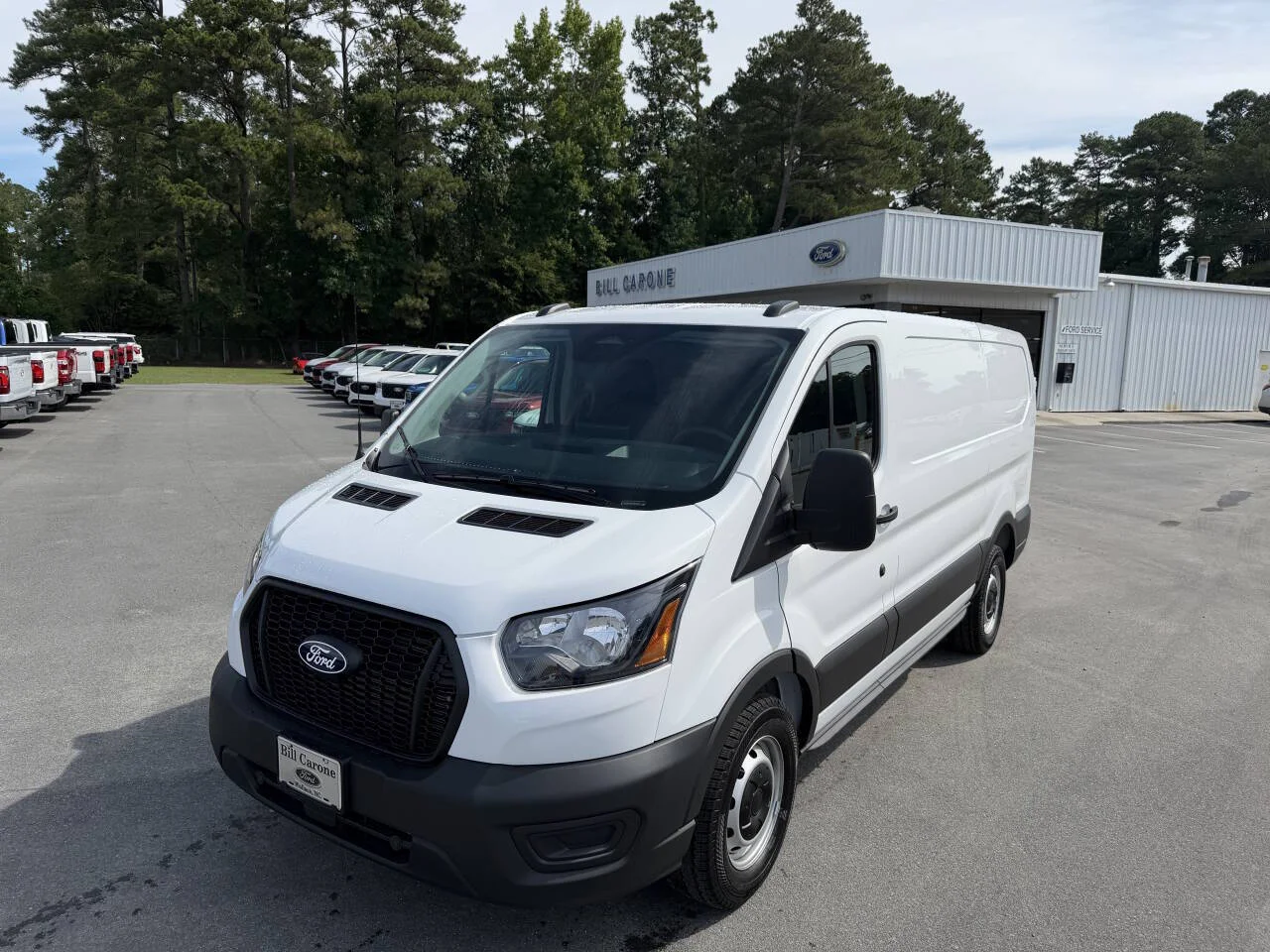 New 2026 White Ford 150 3dr LWB Low Roof Cargo Van image 1
