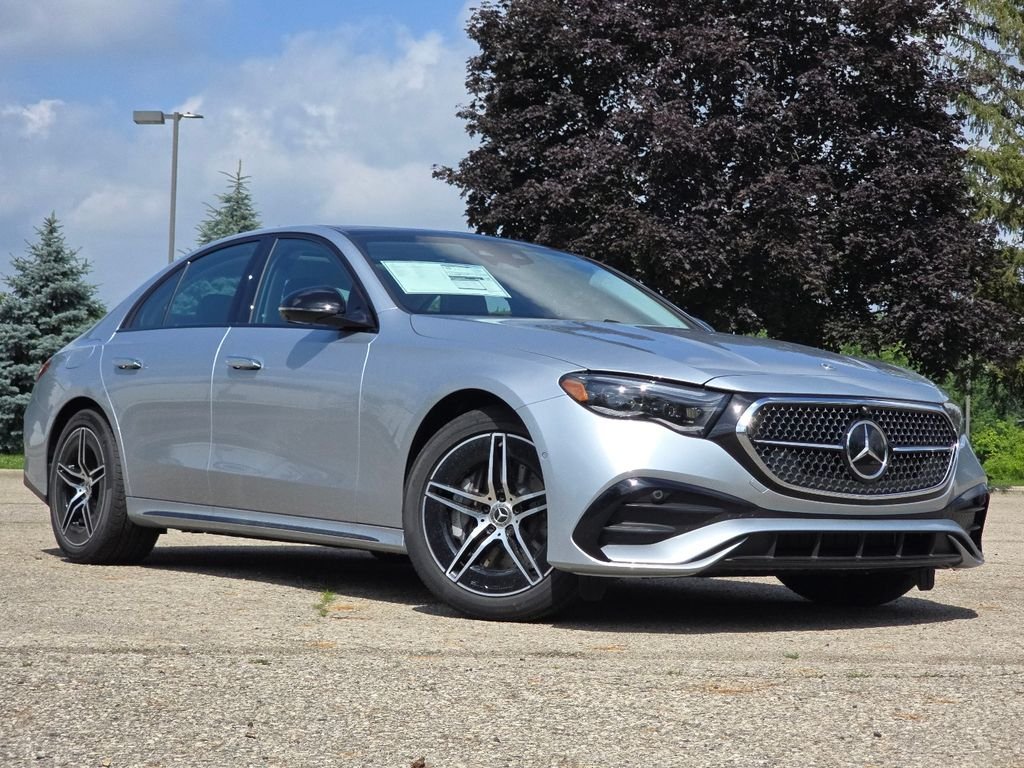 New 2026 Cirrus Silver Metallic Mercedes-Benz E 450 image 2