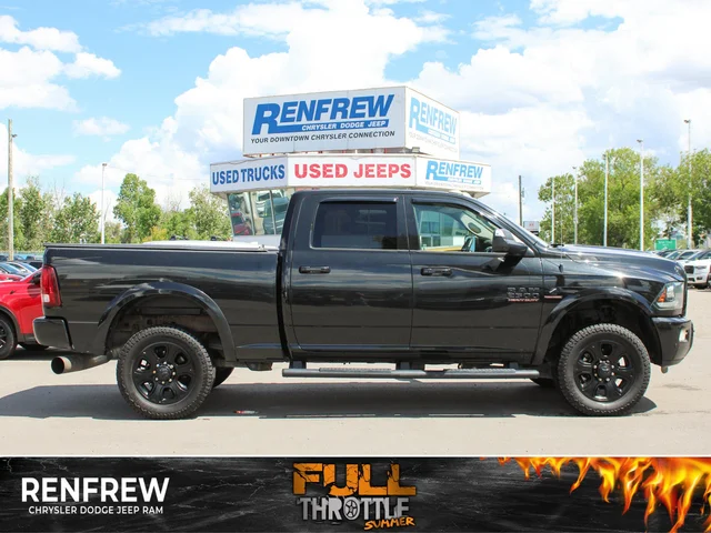 2017 RAM 2500 Laramie* 6 Speed Manual | Heated/Vented Leather Seats | Nav | Bedliner | Diesel | Alpine