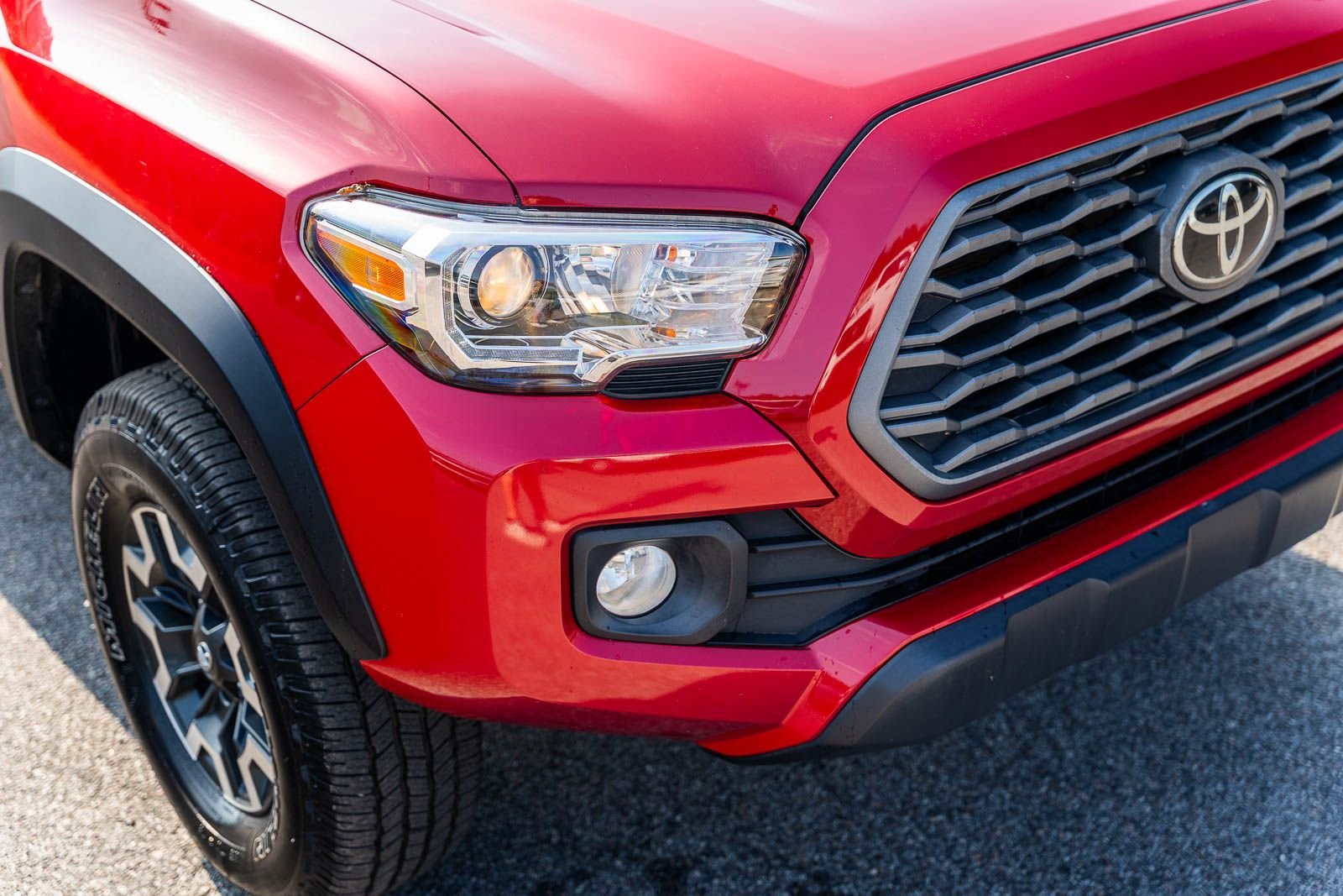 Used 2021 Red Toyota TRD Off-Road image 9