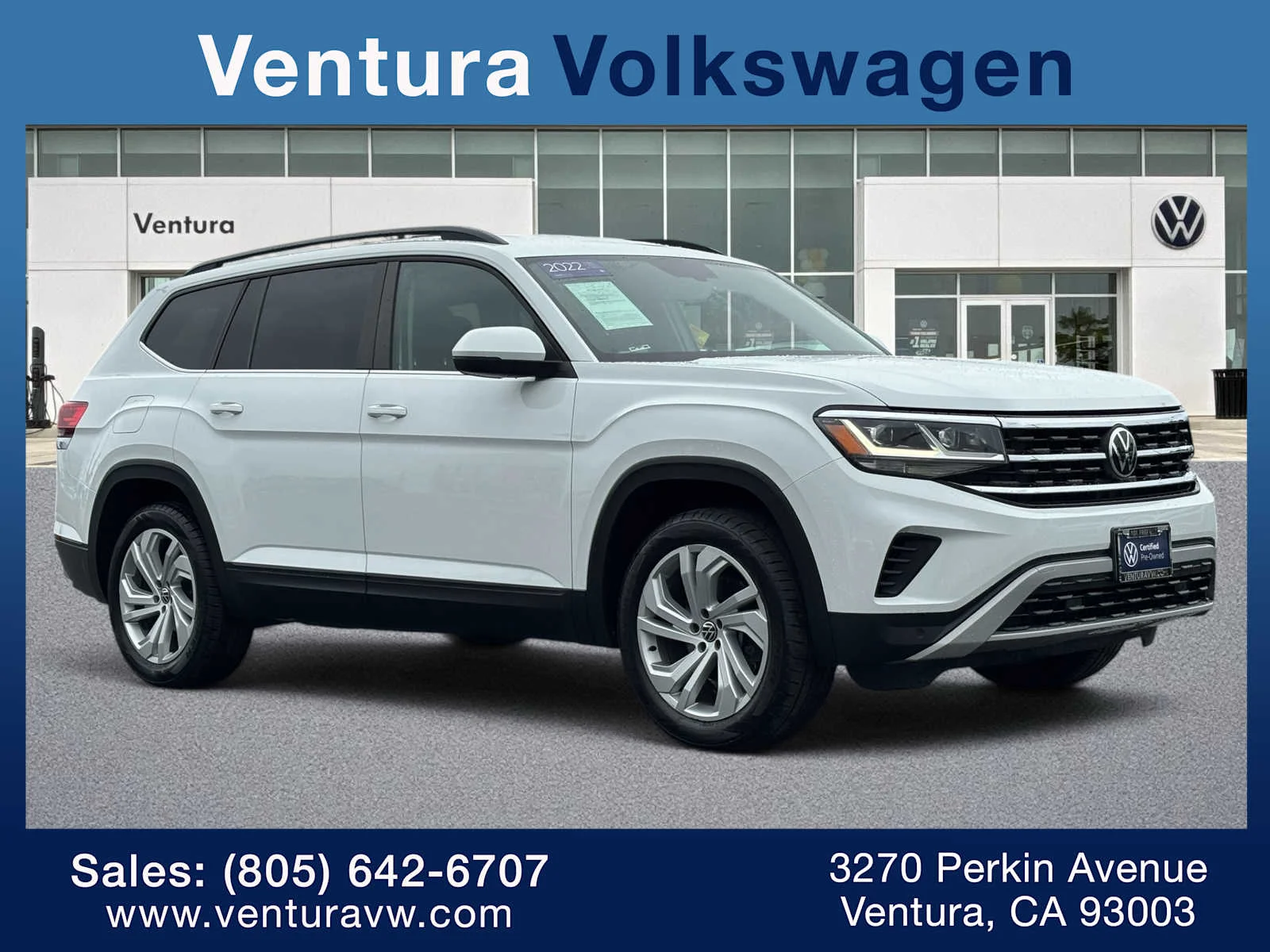 2022 Volkswagen Atlas 3.6L SE w/Tech's photo