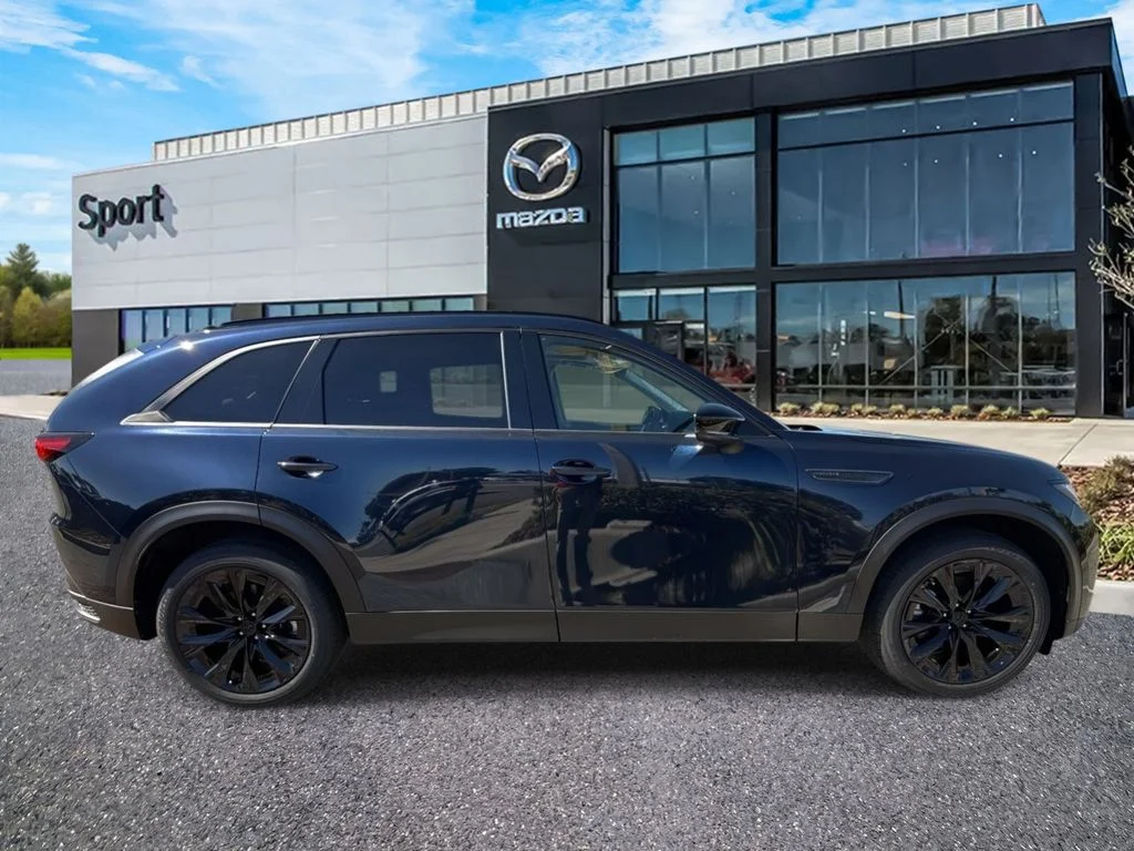 New 2026 Deep Crystal Blue Mica Mazda 3.3 Turbo Premium Sport AWD image 2
