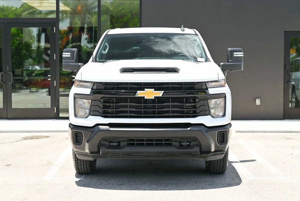 Used 2024 White Chevrolet Work Truck image 3