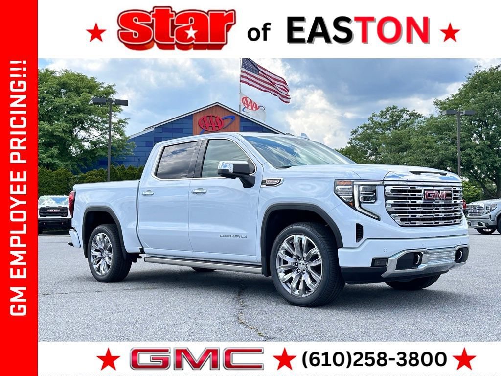 New 2026 Glacier White Tricoat GMC Denali image 1