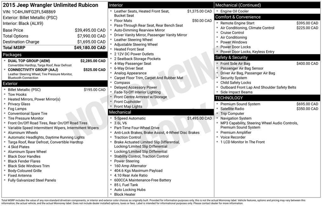 Used 2015 Silver Jeep Unlimited Rubicon image 6