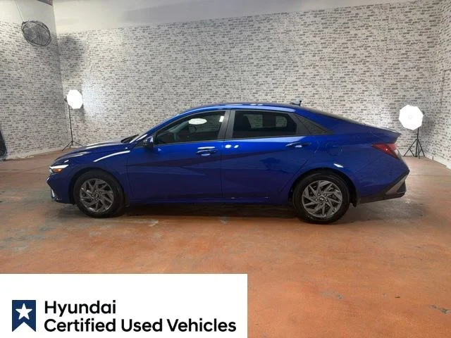 Certified Used 2024 Intense Blue Hyundai SEL image 4