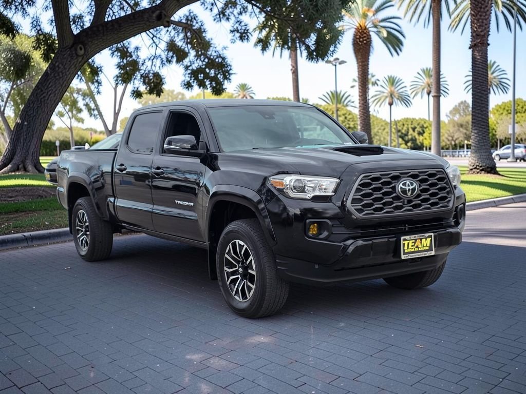 Used 2021 Black Toyota TRD Sport image 3