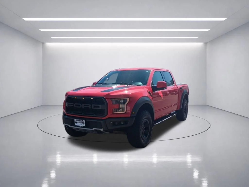 Used 2018 Race Red Ford Raptor image 3