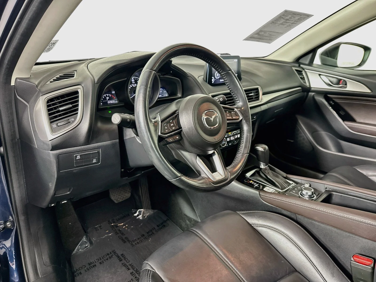 Used 2018 Deep Crystal Blue Mica Mazda Touring image 9