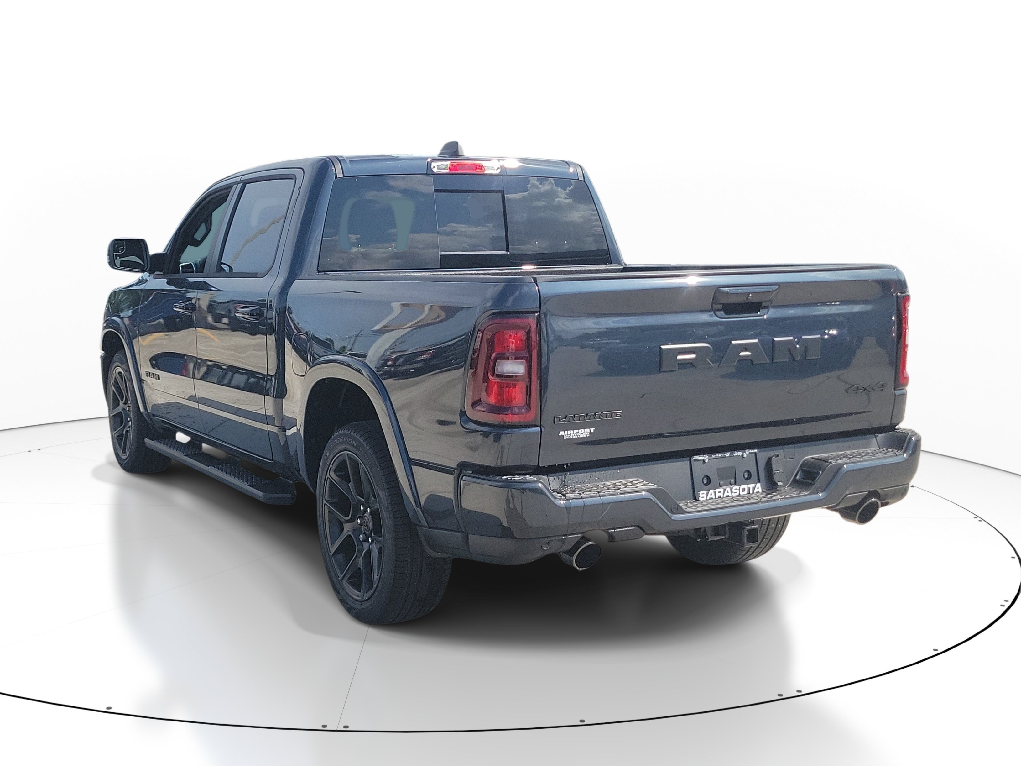 New 2026 Forged Blue Metallic Exterior Paint RAM Laramie image 4