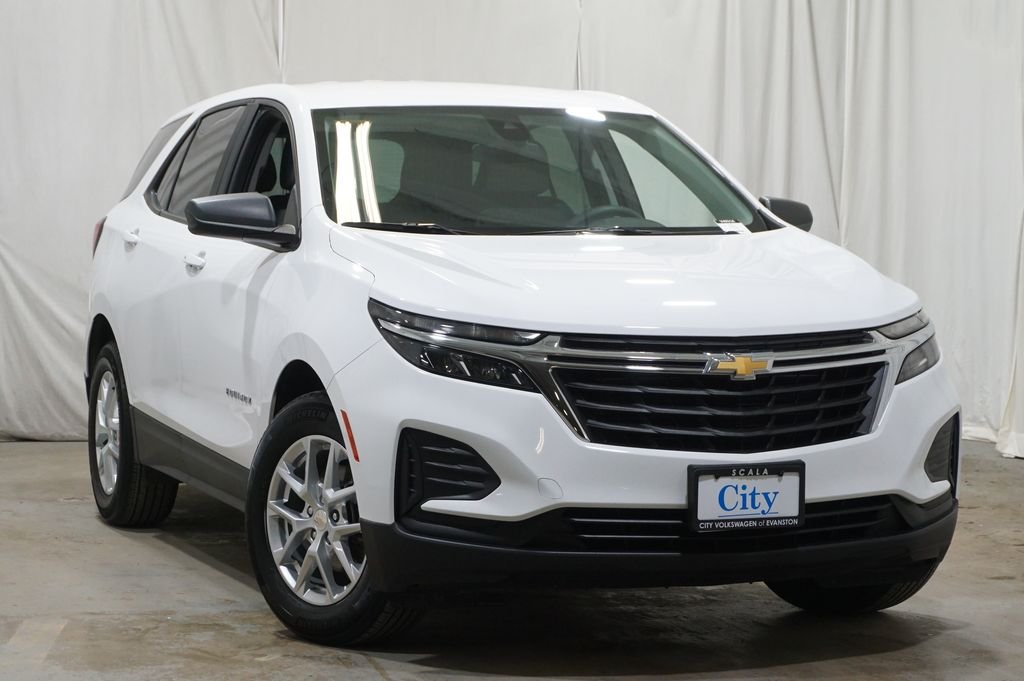 Used 2023 Chevrolet Equinox LS with VIN 3GNAXHEG1PL175298 for sale in Evanston, IL