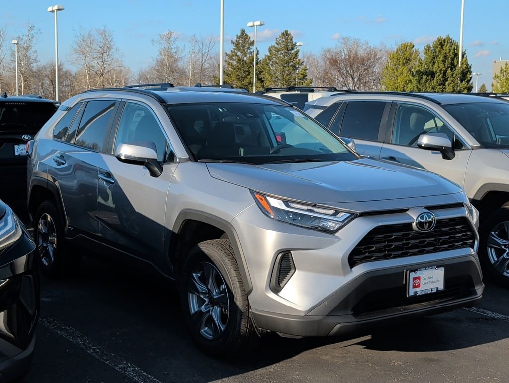 Certified 2025 Toyota RAV4 XLE with VIN 4T3RWRFVXSU180860 for sale in Minneapolis, Minnesota