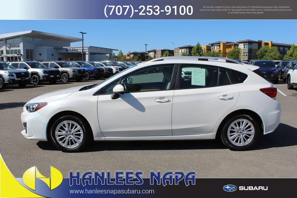 Used 2018 Subaru Impreza Premium with VIN 4S3GTAD68J3723184 for sale in Napa, CA