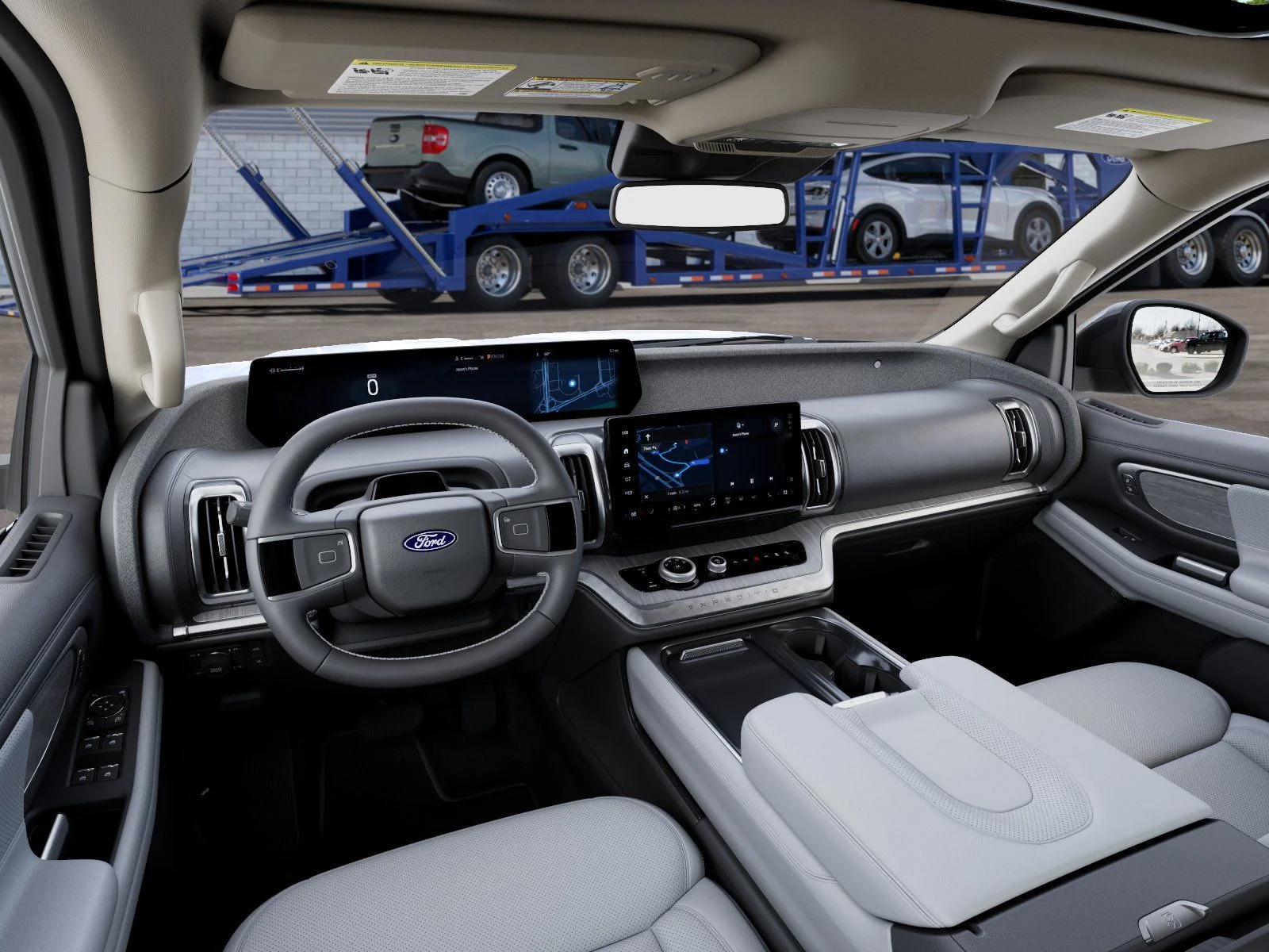 New 2027 White/off-white Ford Platinum image 9