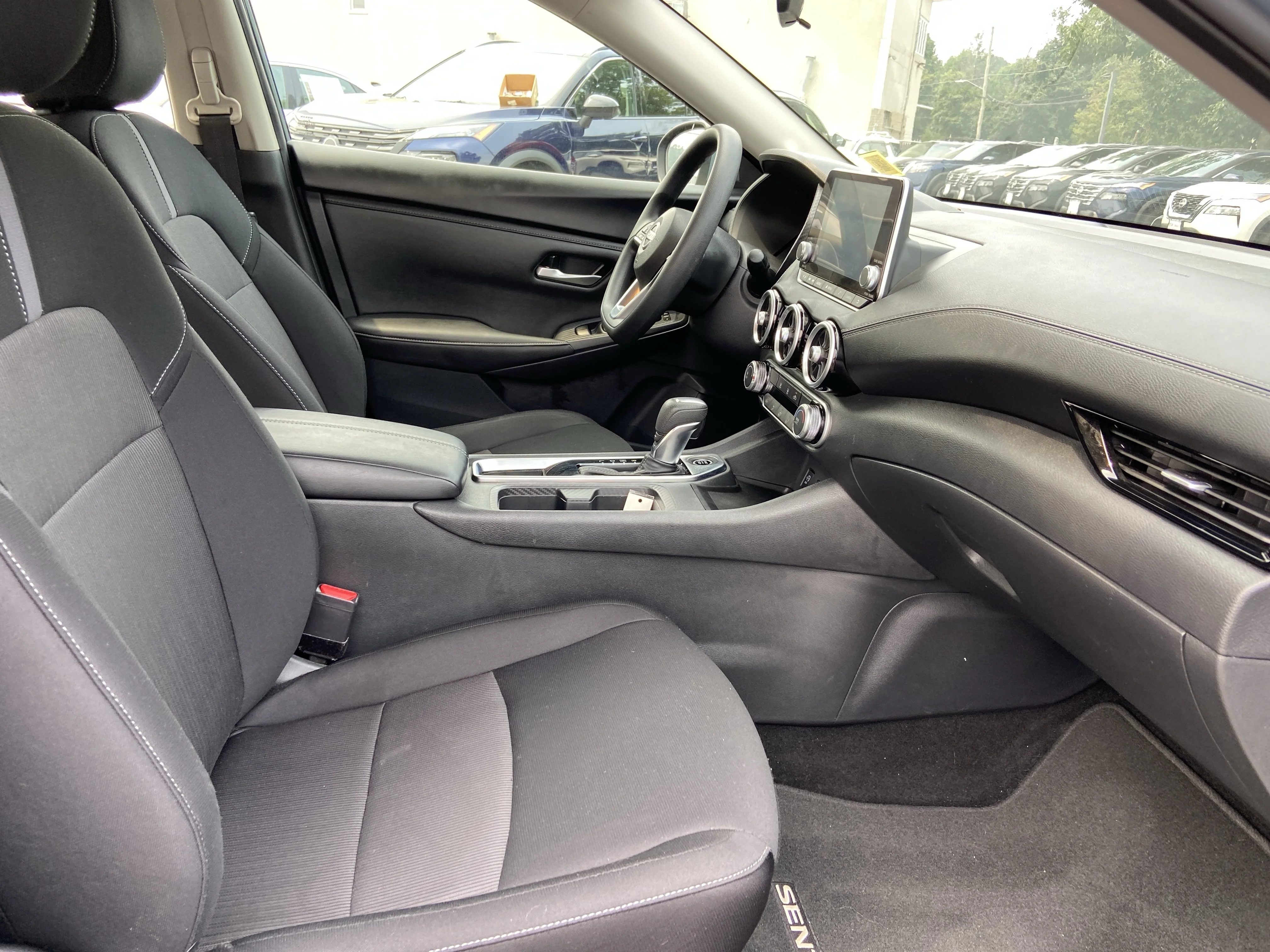 Used 2024 Atlantic Gray Metallic Nissan SV image 25