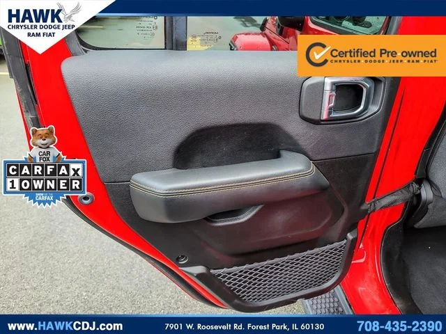 Certified Used 2025 Red Jeep Sahara 4xe image 23