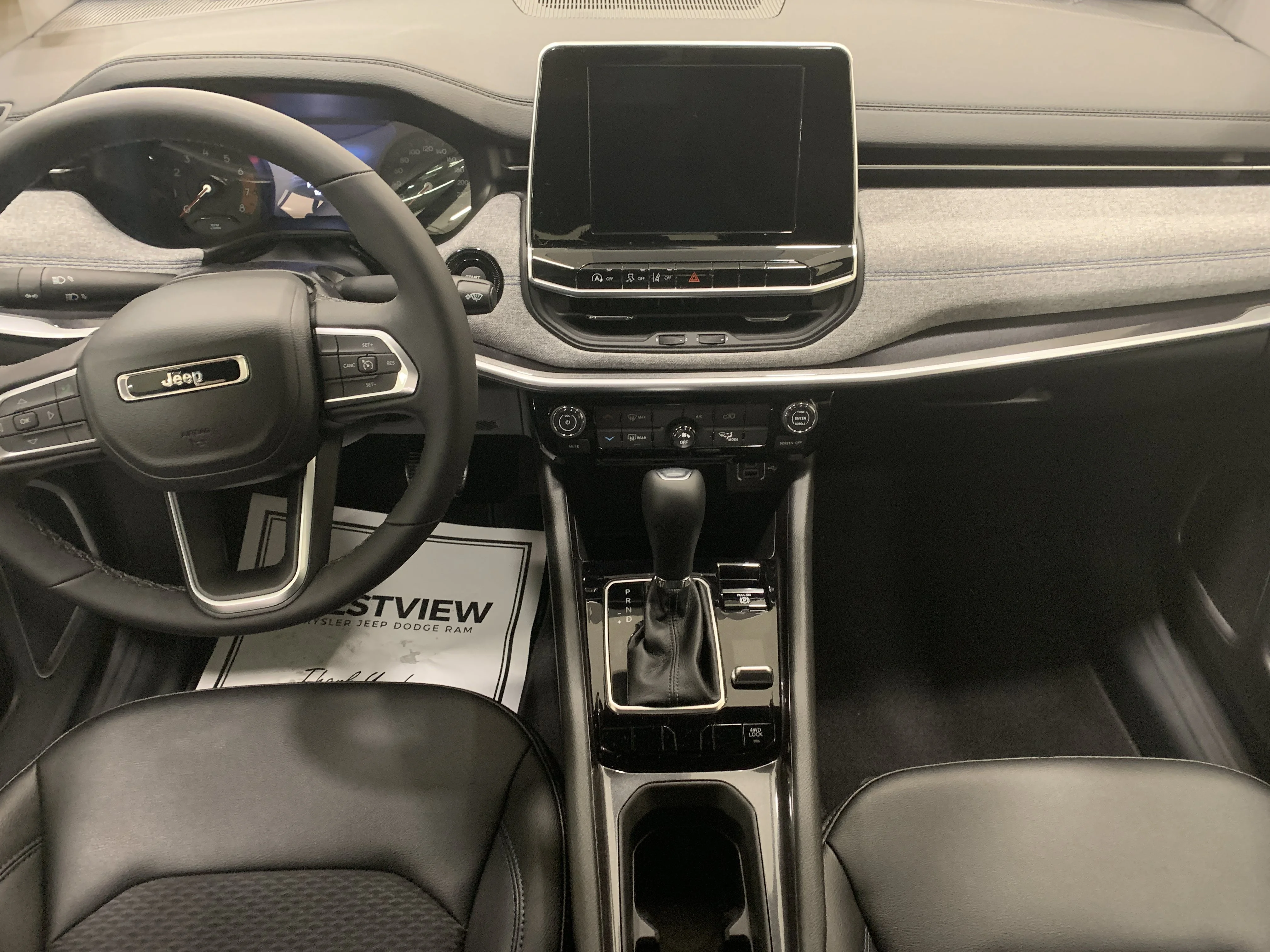 New 2026 Bright White Jeep North image 13