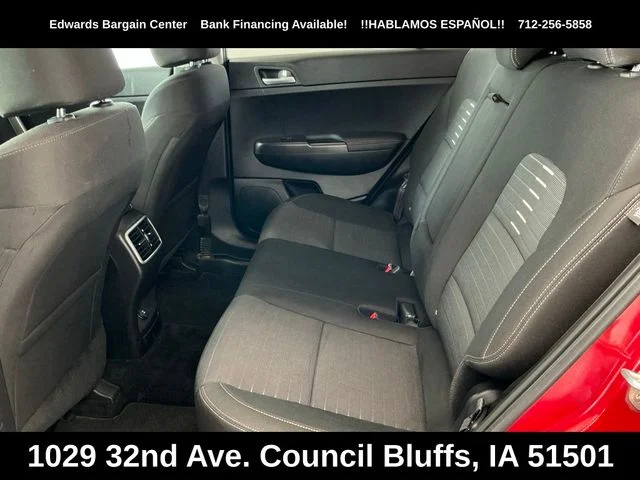 Used 2021 Red Kia LX image 10