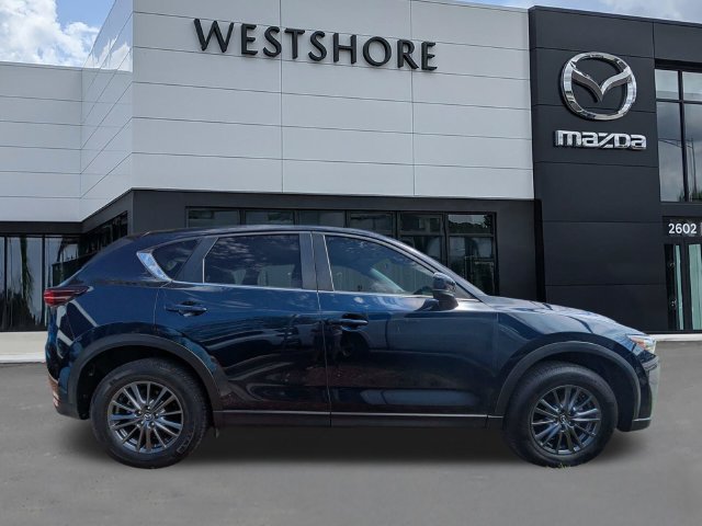 Used 2021 Blue Mazda Touring image 2