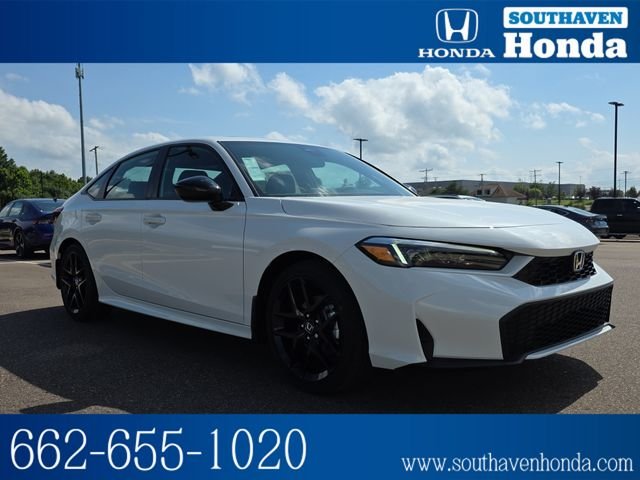 New 2026 Platinum White Pearl Honda Sport image 1